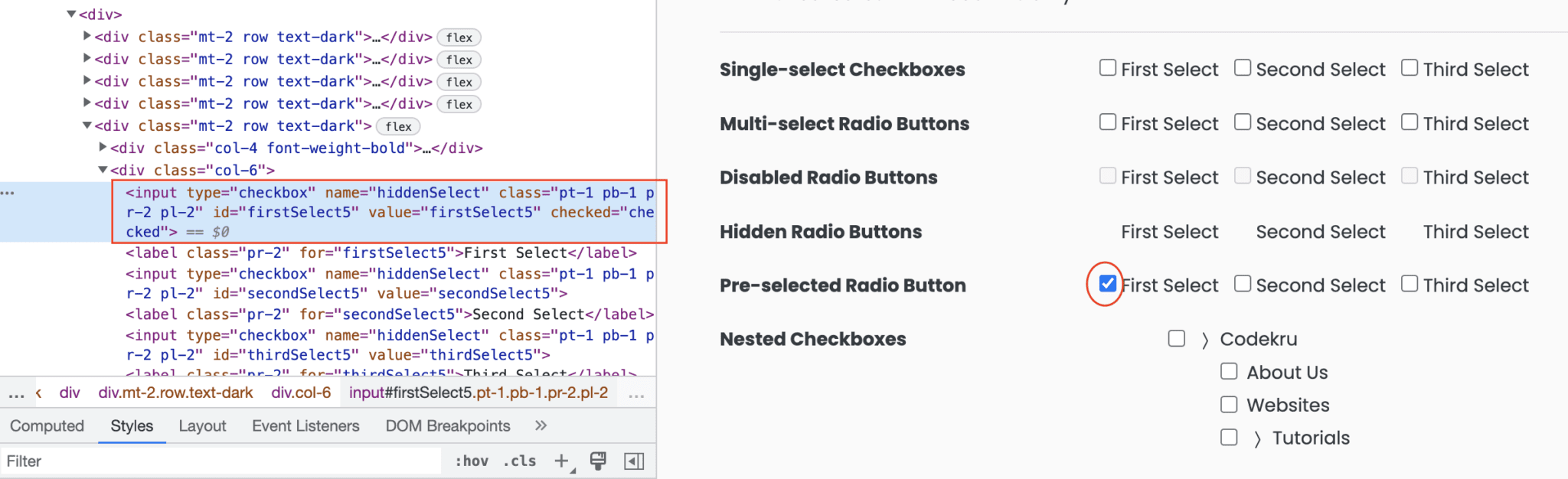 how-to-know-if-a-checkbox-is-checked-in-selenium-codekru